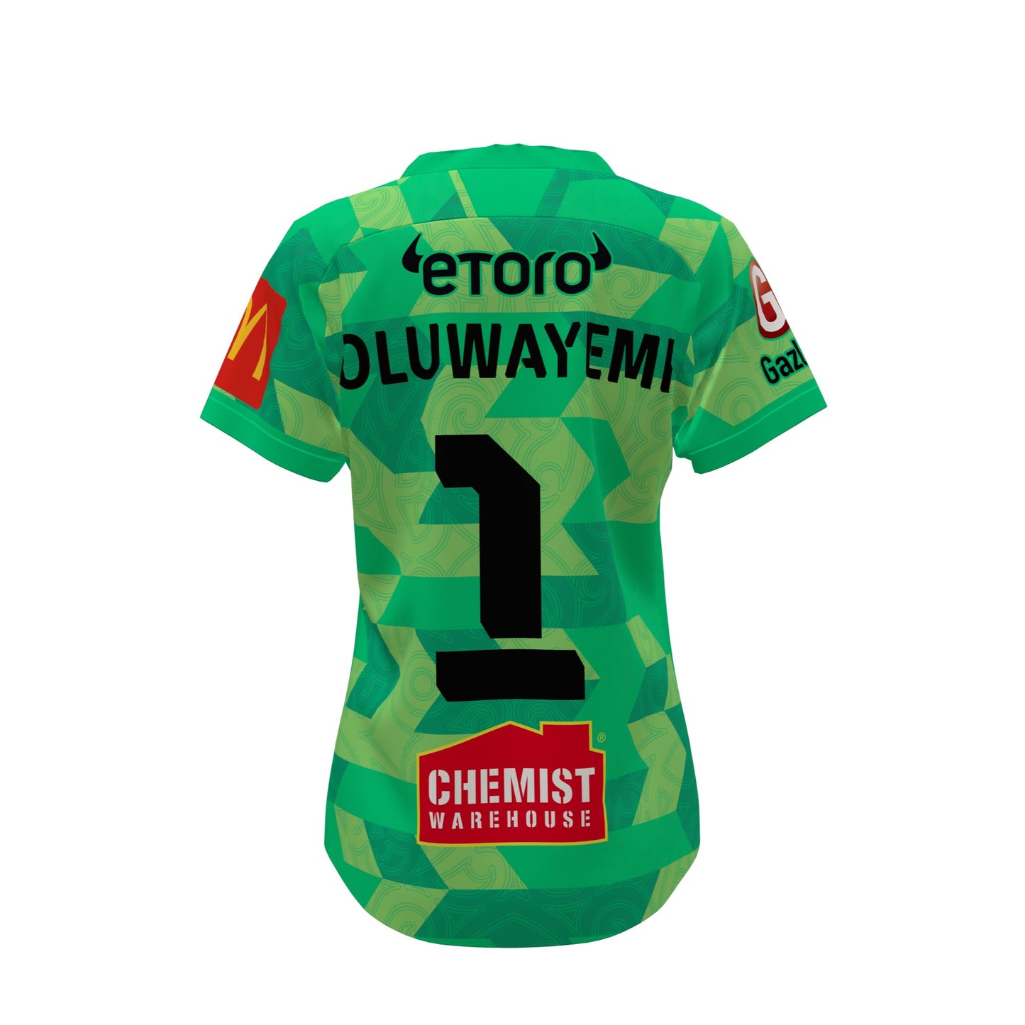 Wellington Phoenix A-League Replica Green GK Jersey - Womens