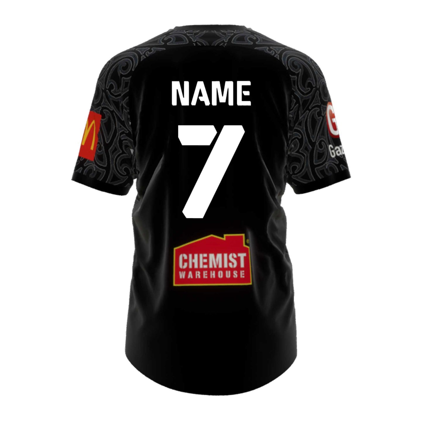 Wellington Phoenix A-League Replica Black Jersey - Kids