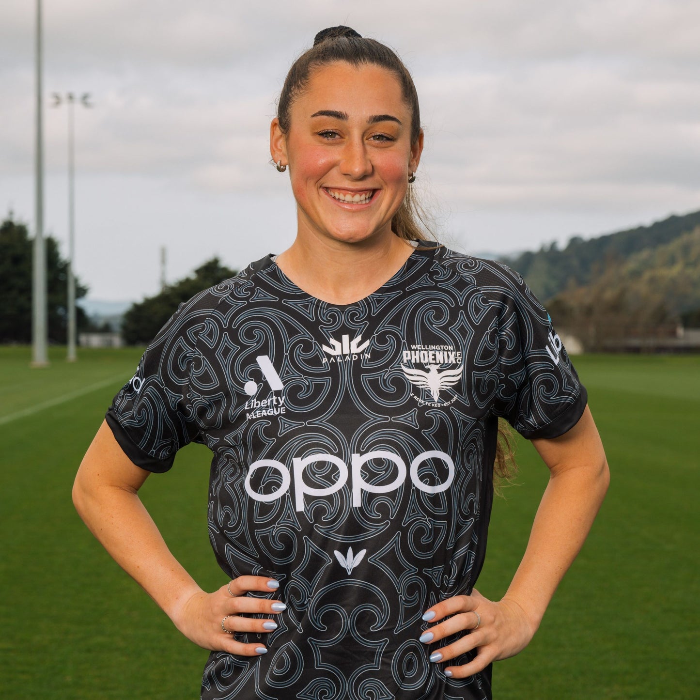 Wellington Phoenix Liberty A-League Replica Black Jersey - Men