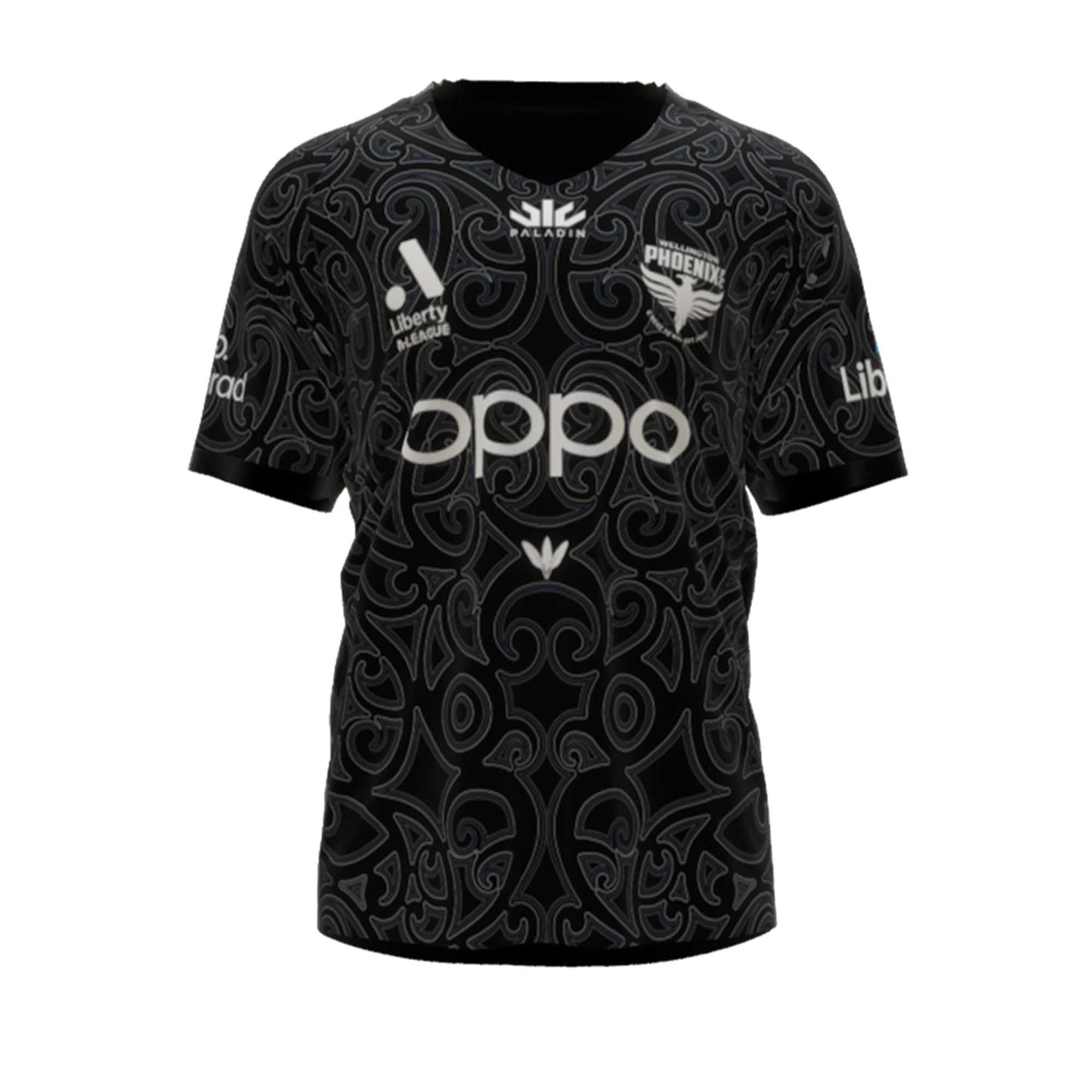 Wellington Phoenix Liberty A-League Replica Black Jersey - Men