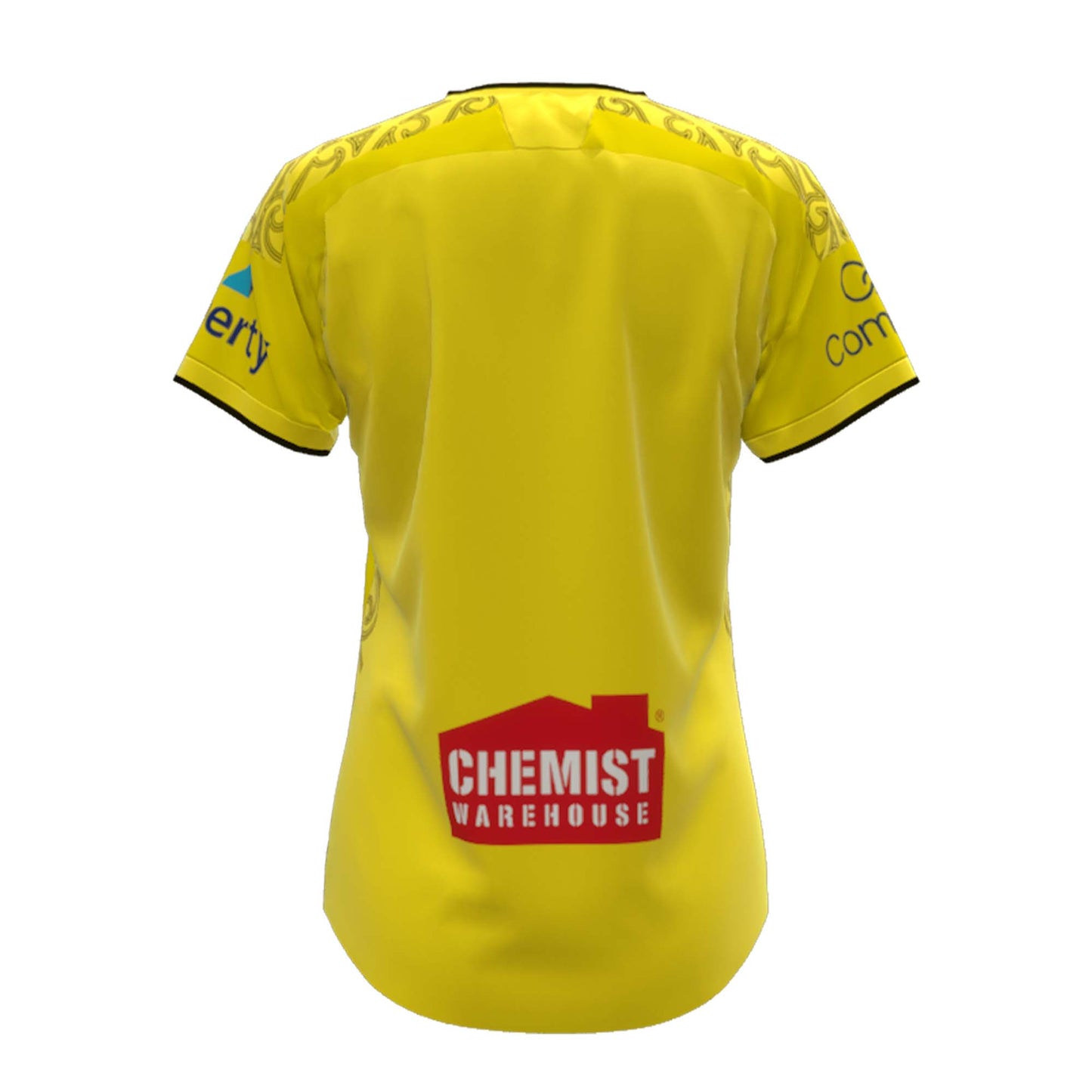 Wellington Phoenix Liberty A-League Replica Yellow Jersey - Women