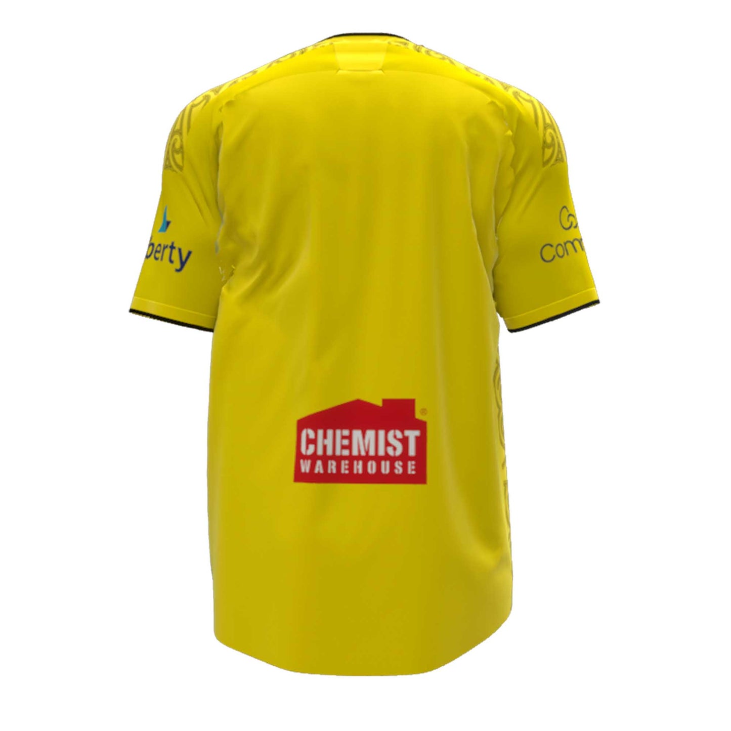 Wellington Phoenix Liberty A-League Replica Yellow Jersey - Kids