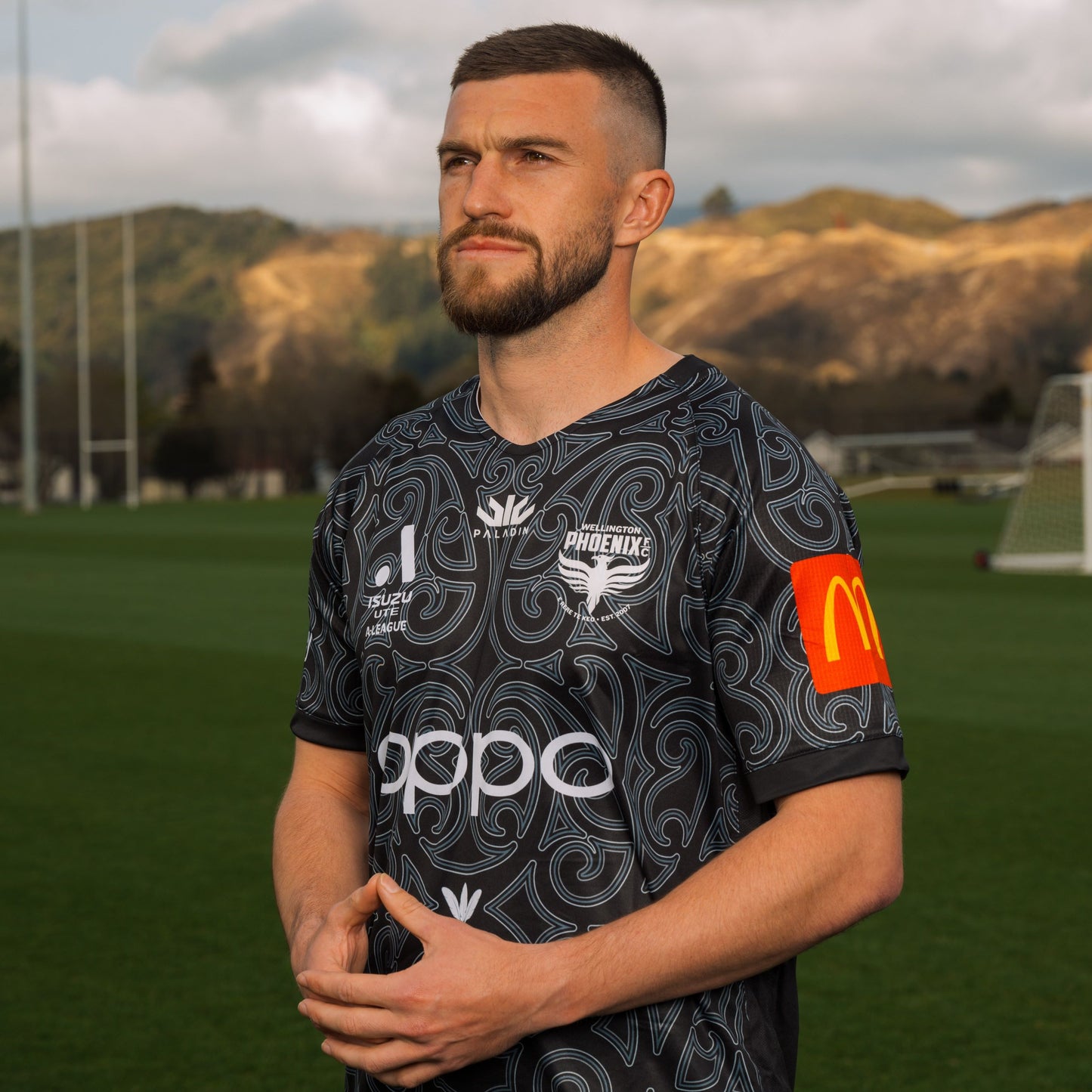 Wellington Phoenix A-League Replica Black Jersey - Men