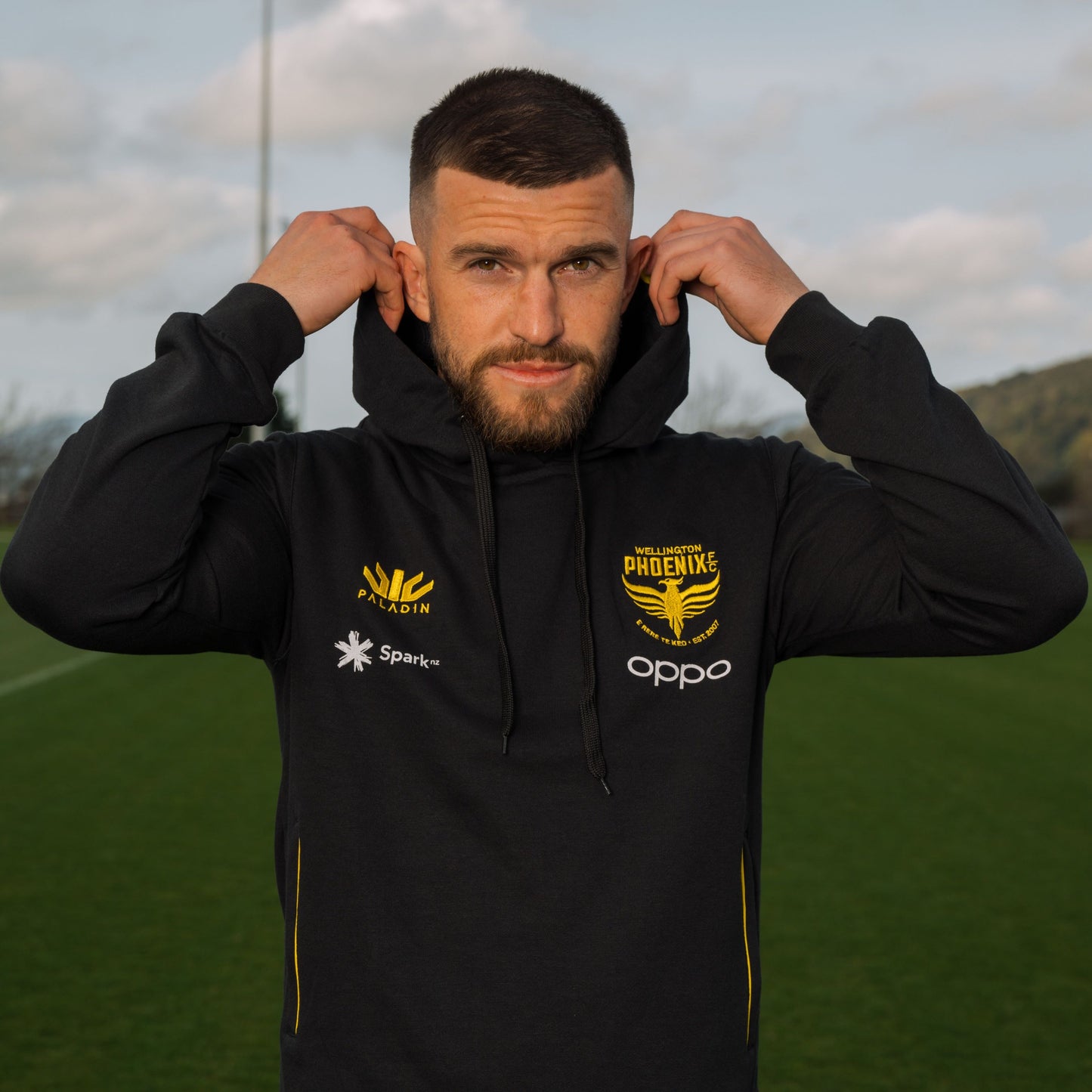 Wellington Phoenix A-League Hoody Black - Men & Kids
