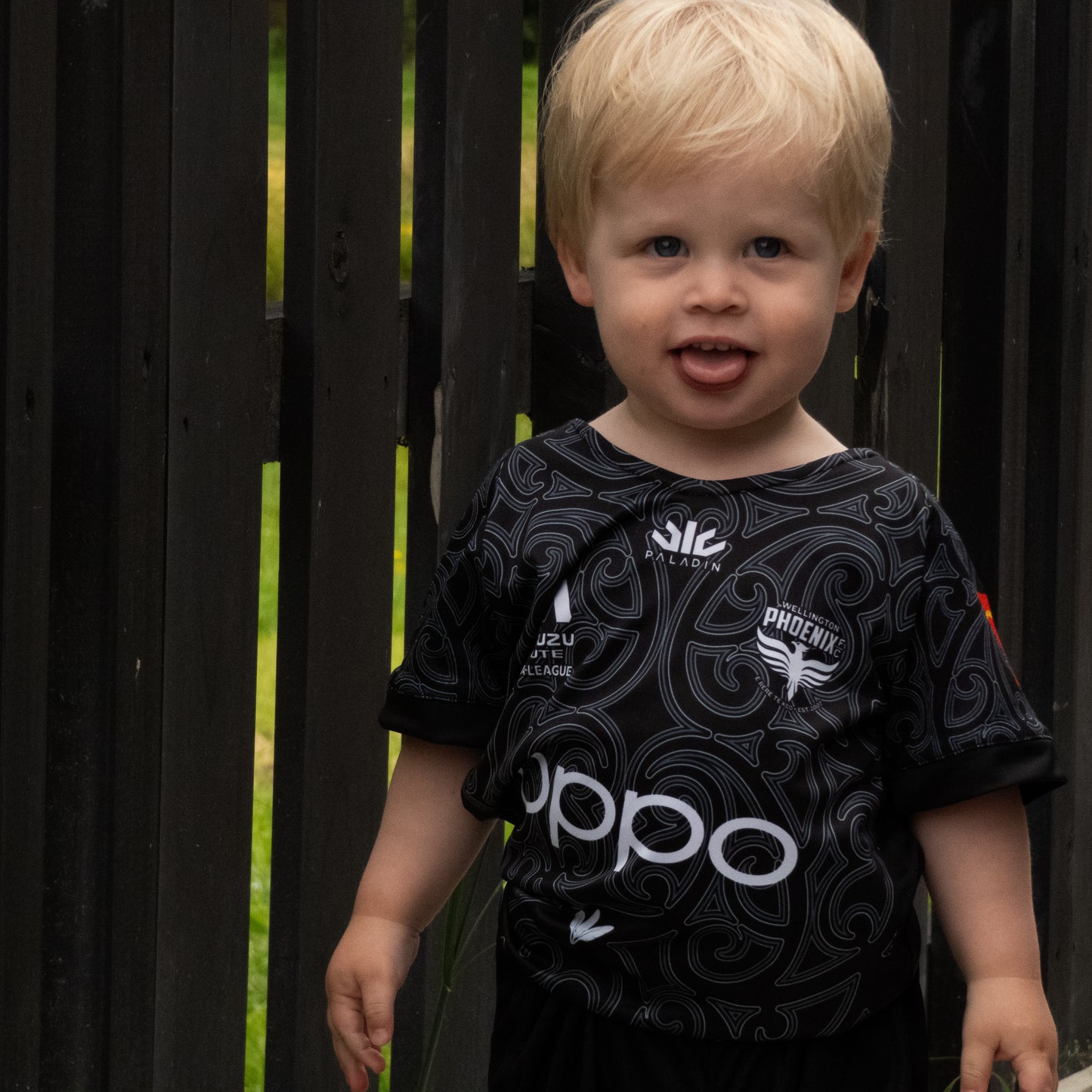 Wellington Phoenix A-League Replica Black Jersey - Toddler
