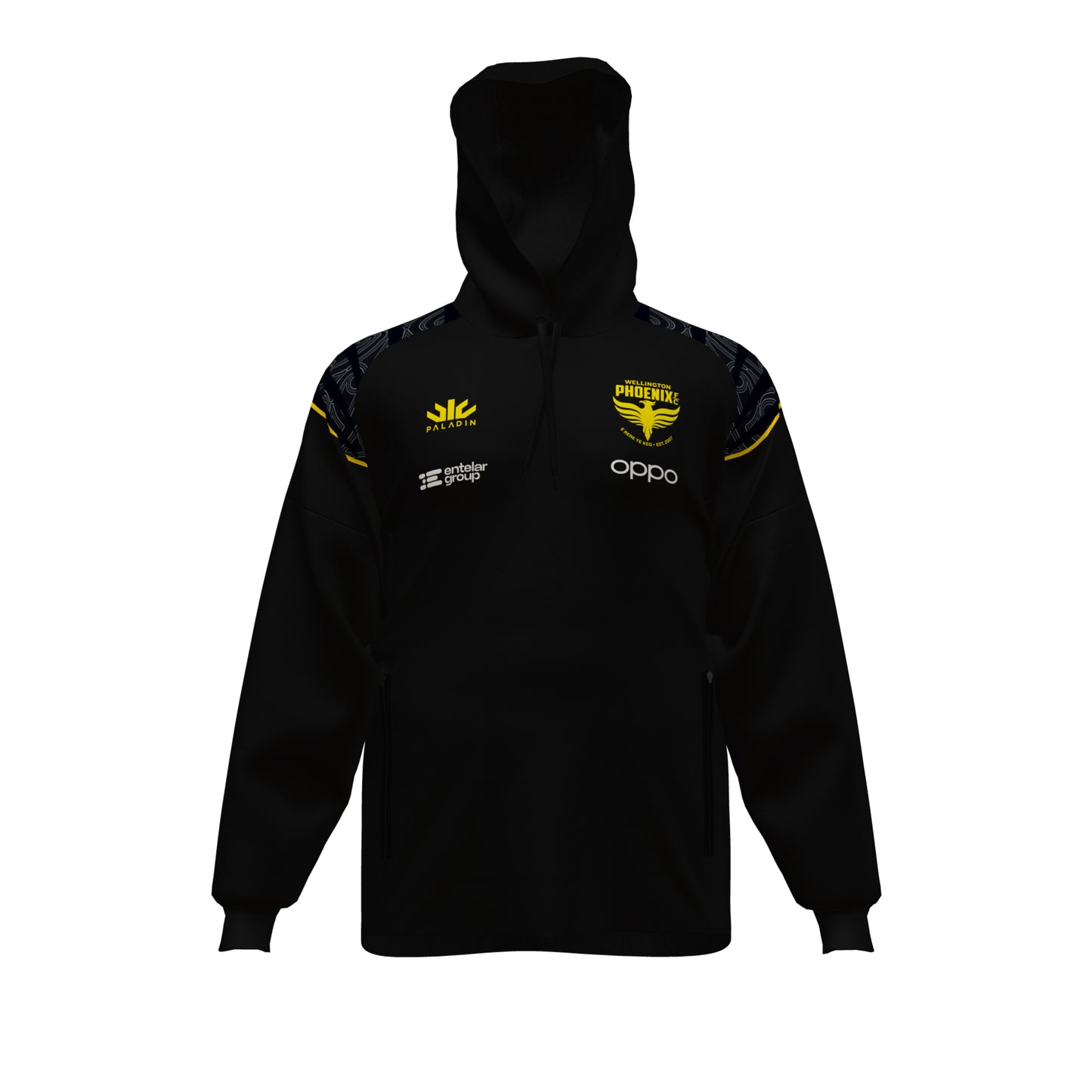 Wellington Phoenix A-League Hoody - Black