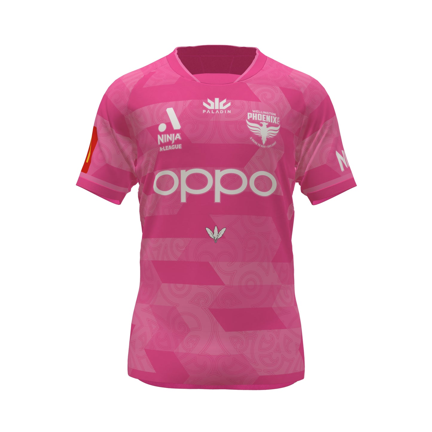 Wellington Phoenix A-League Women's Replica Pink GK Jersey - Kids