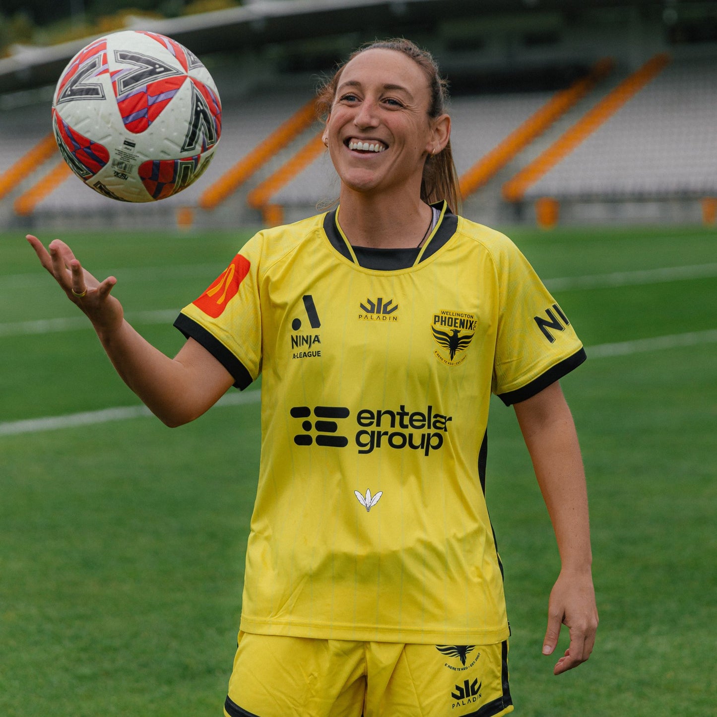 Wellington Phoenix A-League Women's Replica Light Jersey - Kids