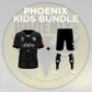 Wellington Phoenix A-League Replica Kids Bundle - Black