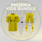 Wellington Phoenix A-League Replica Kids Bundle - Yellow